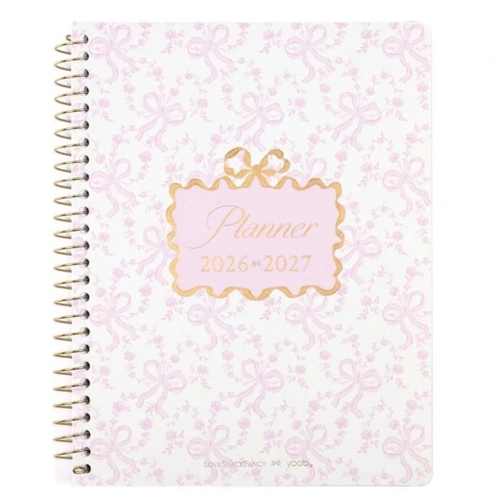 Love Shack Fancy Planner 2026 2027 Weekly Monthly Academic Organizer Coquette